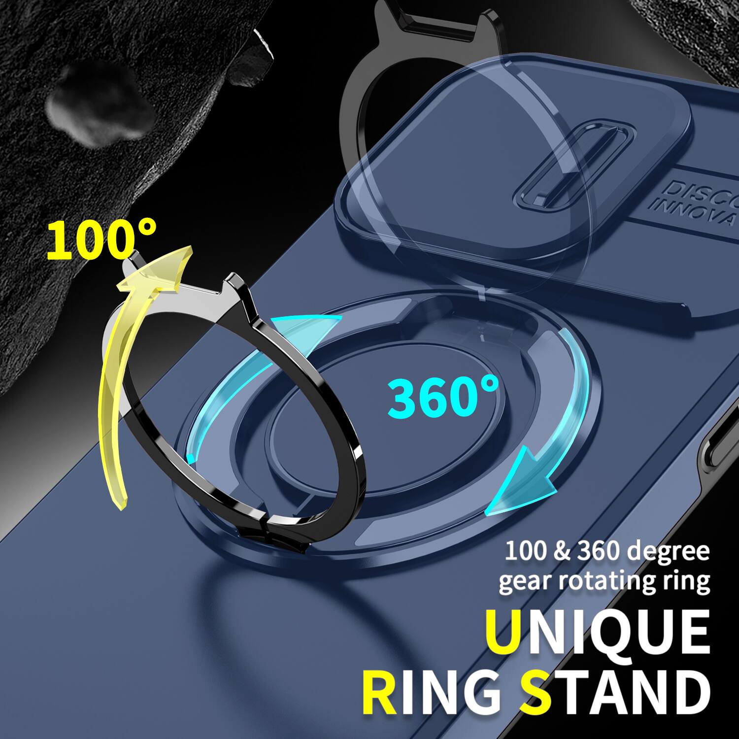 100
DISCO INNOVA
360
100 & 360 degree gear rotating ring
UNIQUE RING STAND