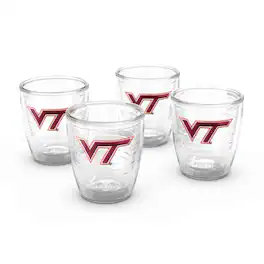 Tervis - Virginia Tech Hokies 4-Pack 12oz. Emblem Tumbler Set - Multicolor