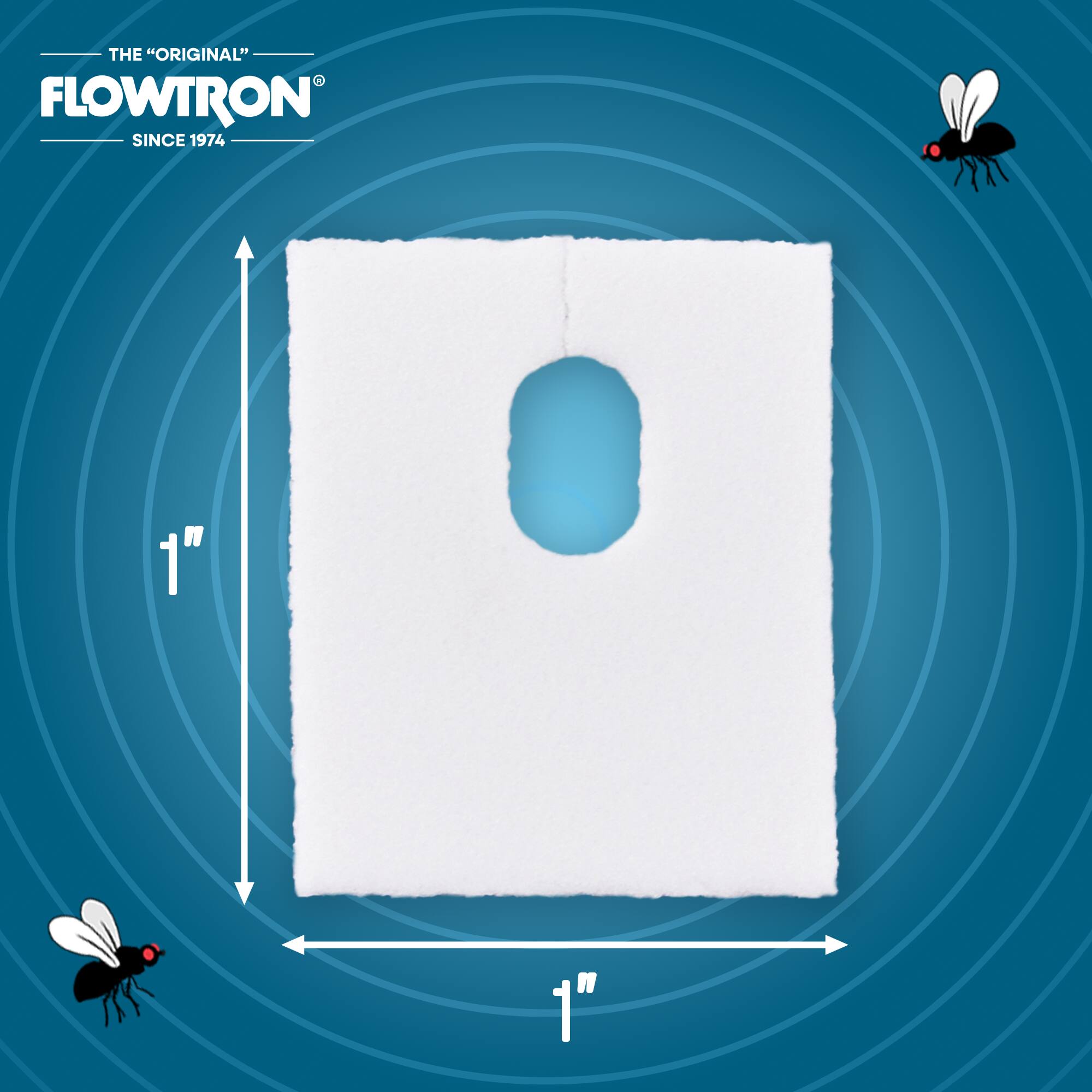 THE "ORIGINAL" FLOWTRON SINCE 1974  
1" x 1"