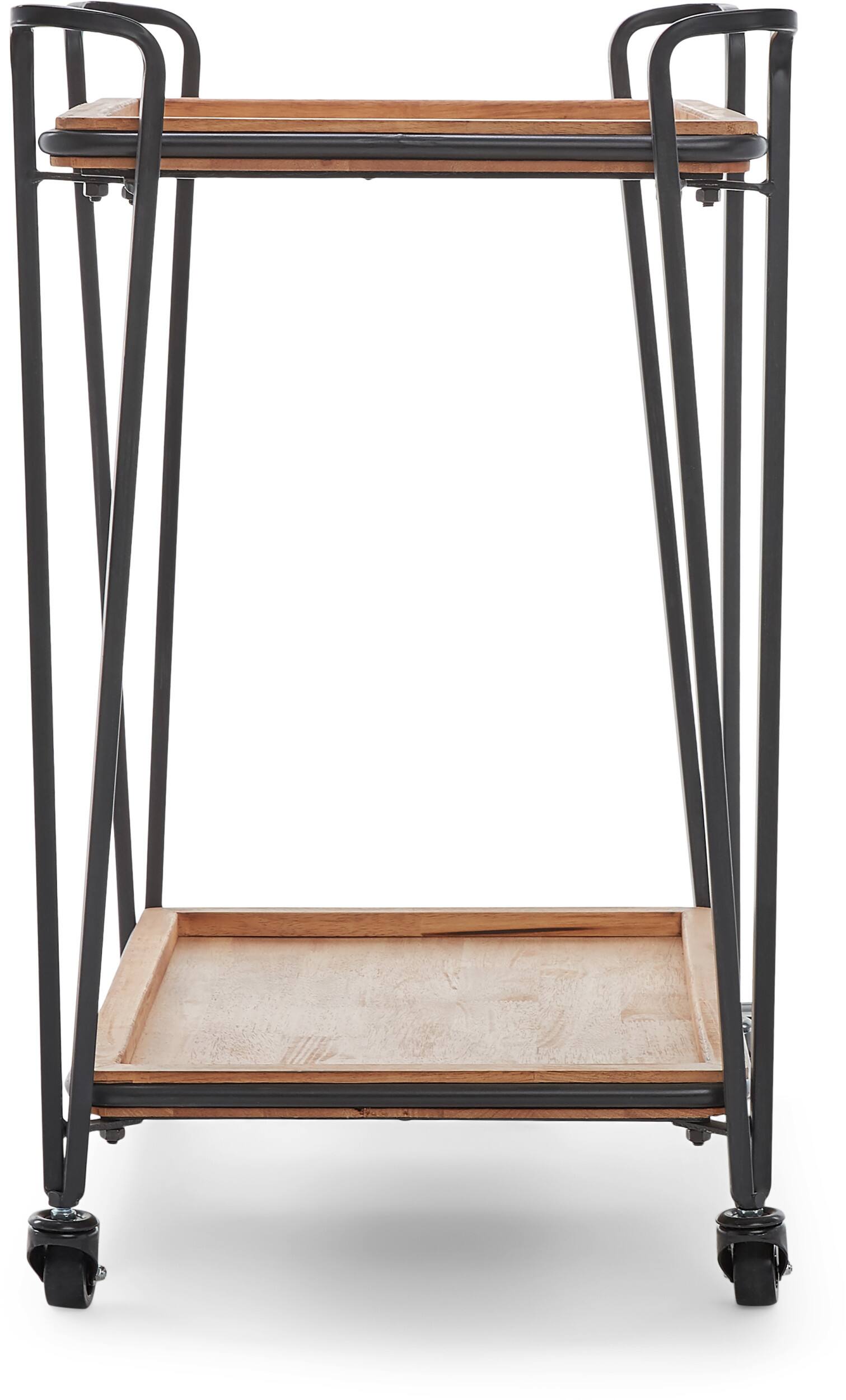 Alt View 14. Click Decor - Cooper Bar Cart - Black.