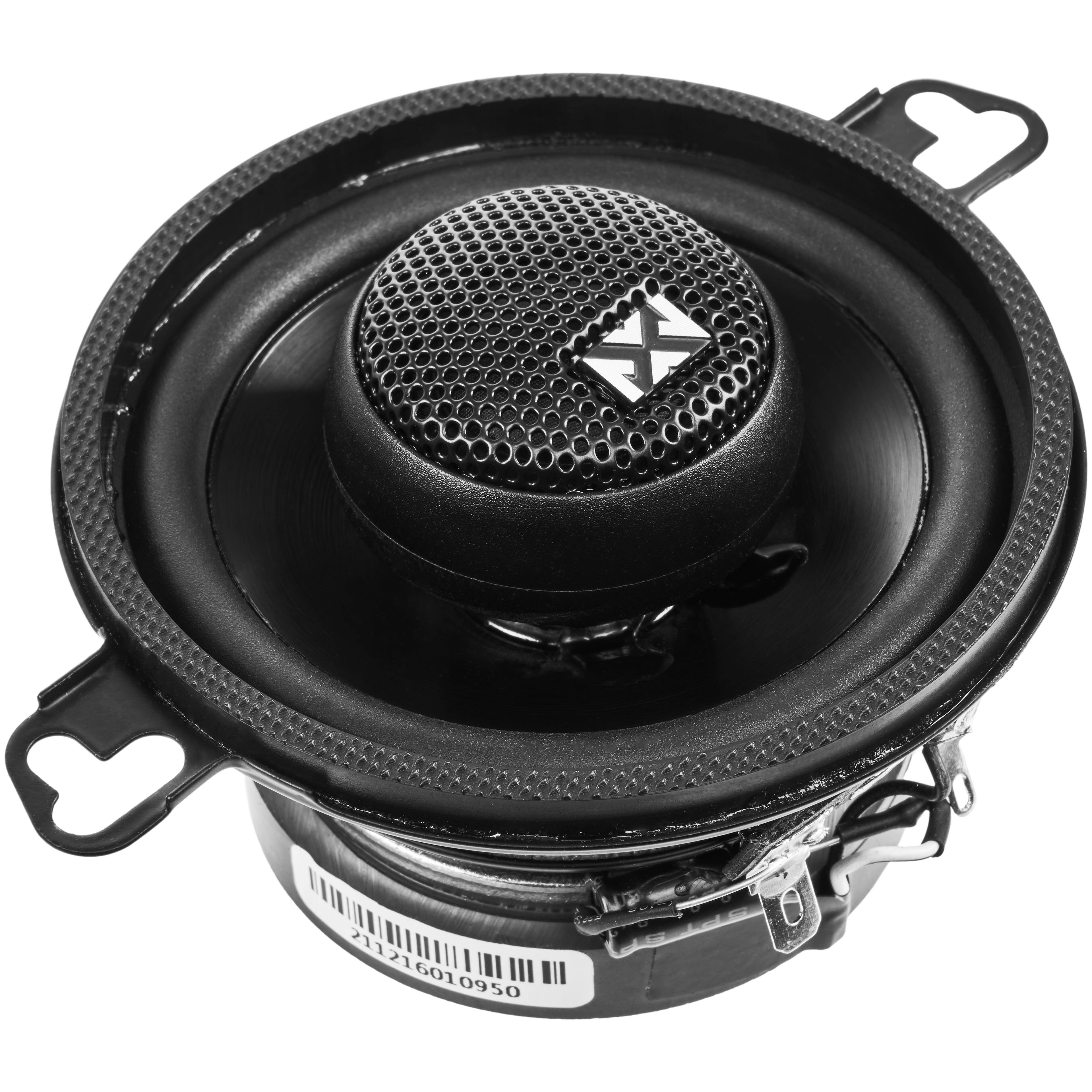 Alt View 4. NVX - NSP35 200W Peak (70W RMS) 3.5in N-Series 2-Way Coaxial Car Speakers with 20mm Silk Dome Tweeters.