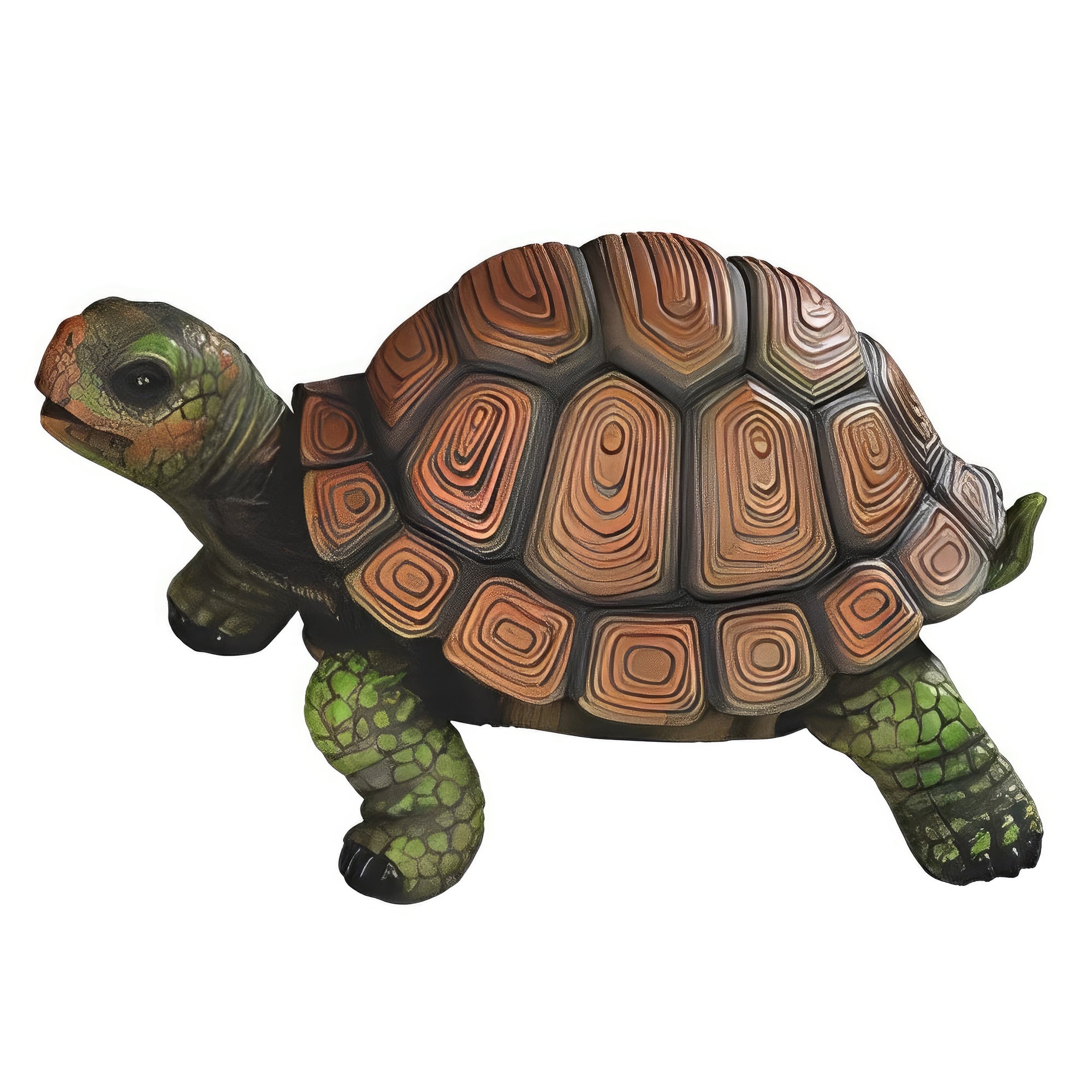 FC Design - 11.75"W Tortoise Figurine Statue Office Desk Tabletop Home Decor Gift - Multi-Color