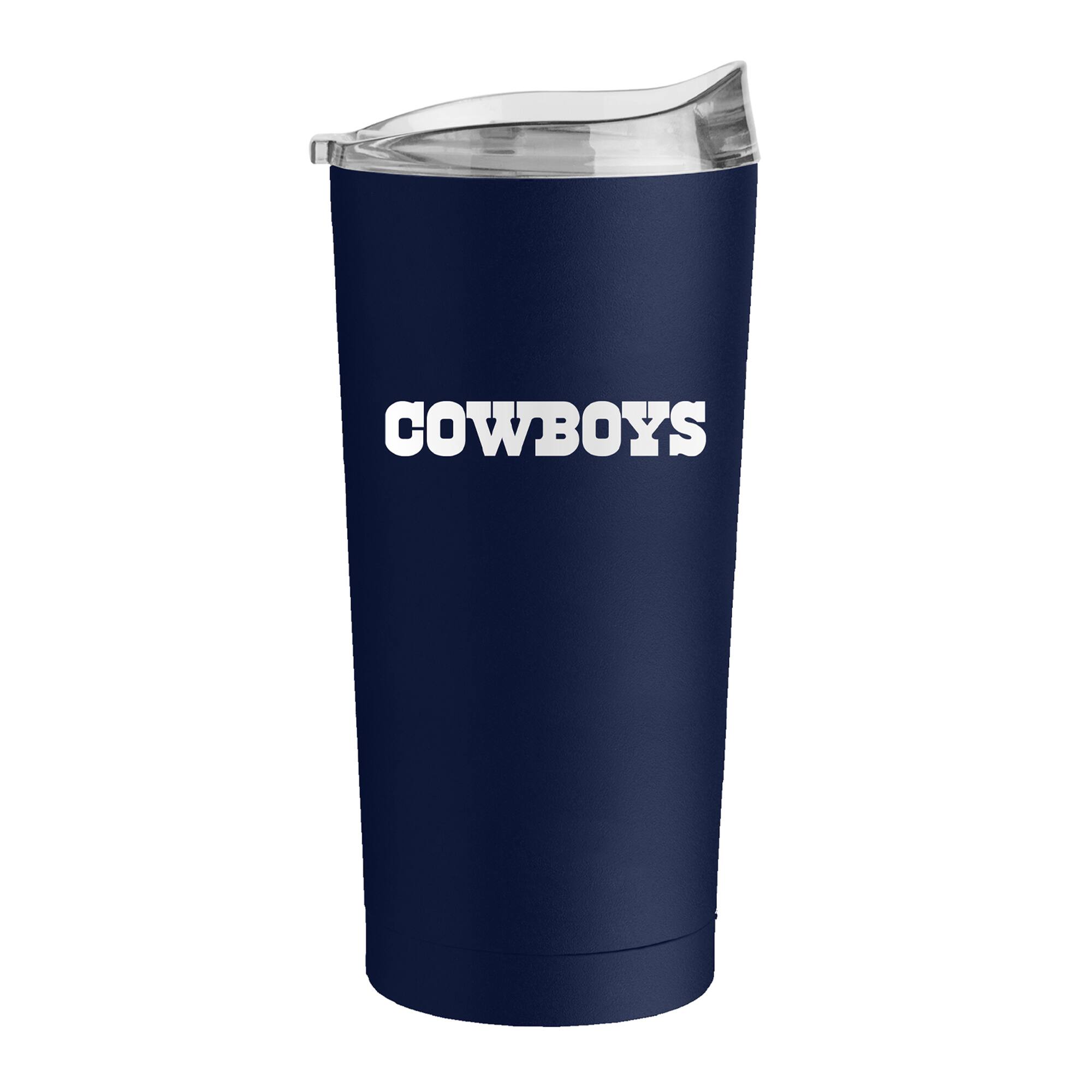 Alt View 1. Logo Brands - Dallas Cowboys 20oz. Flipside Powder Coat Tumbler - Multicolor.