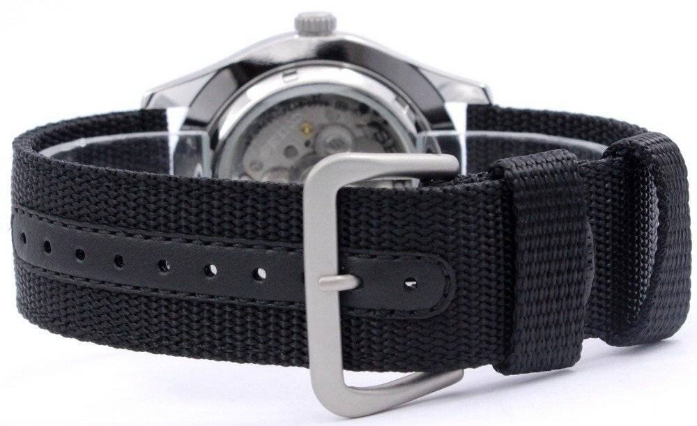 Alt View 2. Seiko - Seiko 5 Sports SNZG15 SNZG15K1 SNZG15K Automatic Men’s Watch - Silver and black.