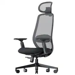ProtoArc - EC200 Ergonomic Office Chair with Adjustable Seat Depth - Black