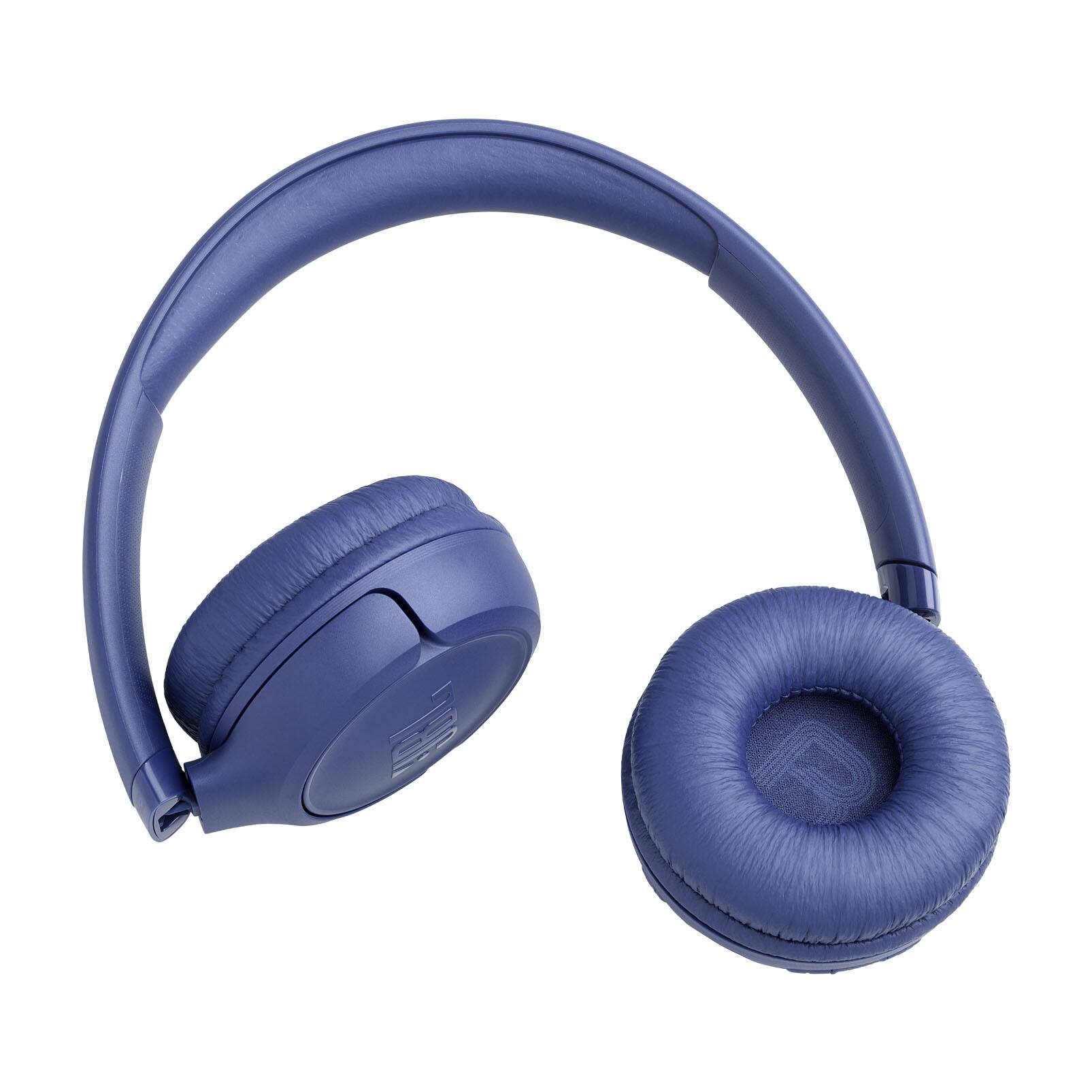 Alt View 6. JBL - Tune 530BT - Bluetooth Wireless on-ear headphones - 2026 - Blue.
