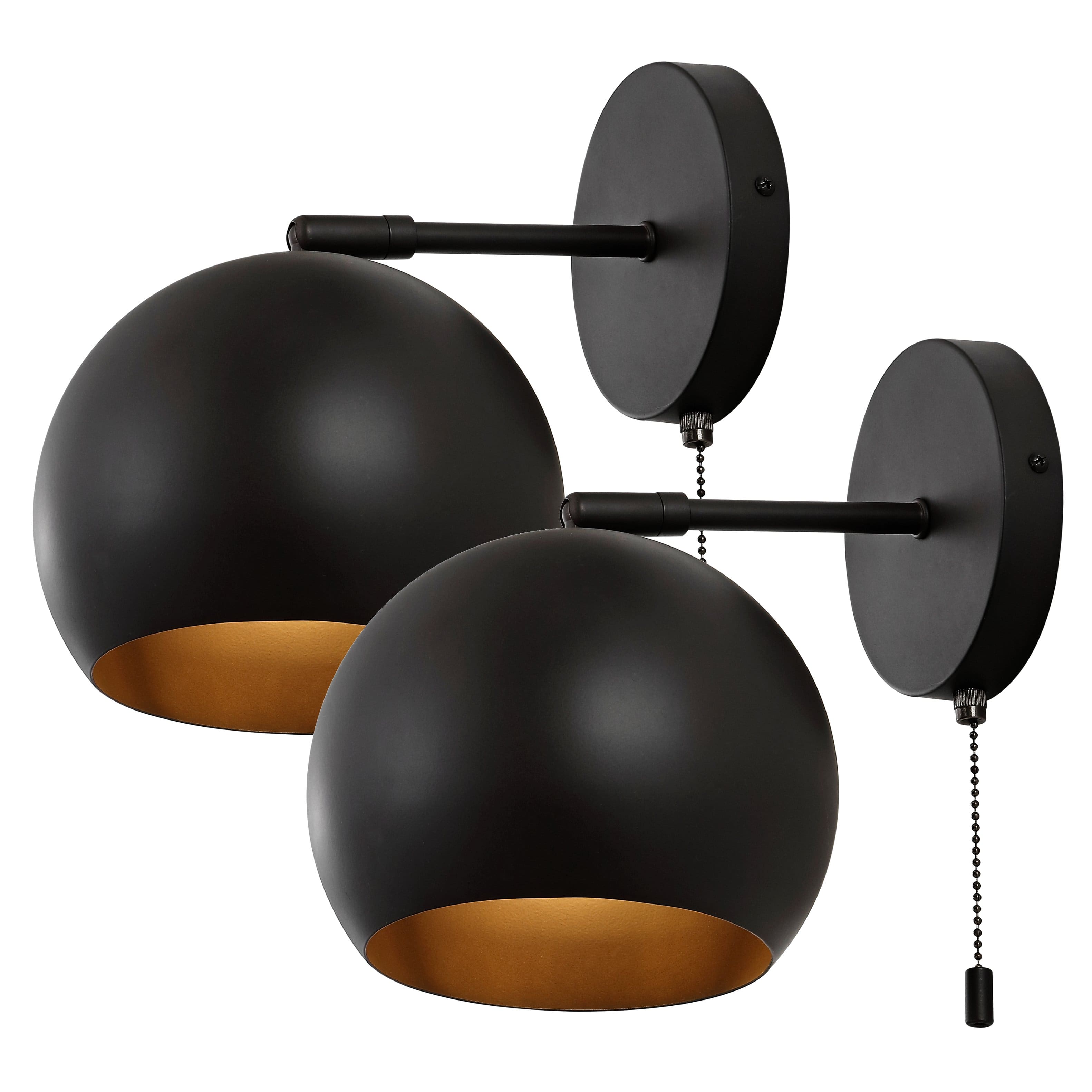 "Jonathan Y - Tierra 7"" 1-Light Modern Farmhouse Iron LED Sconce with Pull-Chain Switch, Oil Rubbed Bronze (Set of 2) - Oil-Rubbed Bronze" price history on PriceWatchPro