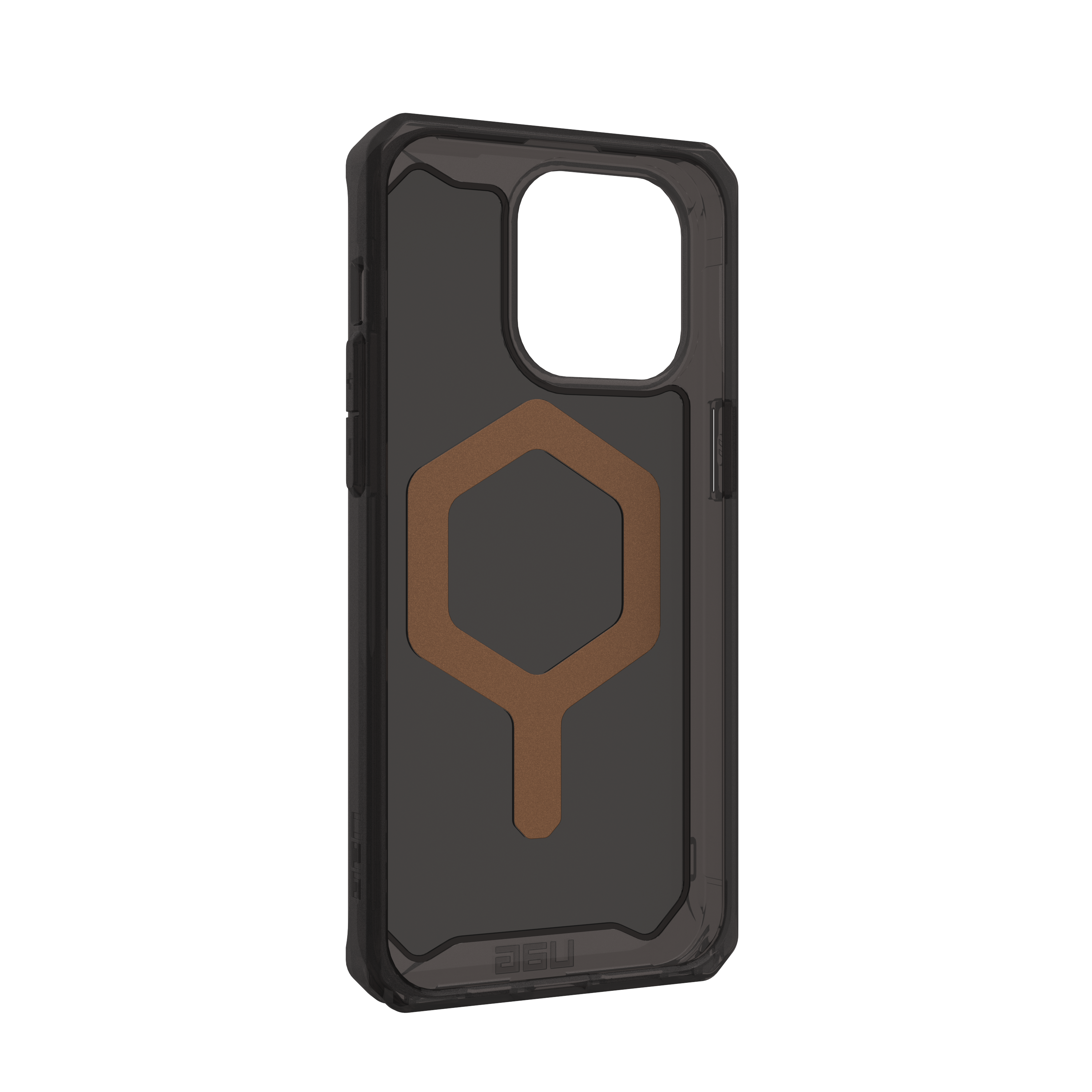 Alt View 6. UAG - Plyo Pro Series Case with Magsafe for Apple iPhone 15 Pro Max - Black/Bronze.