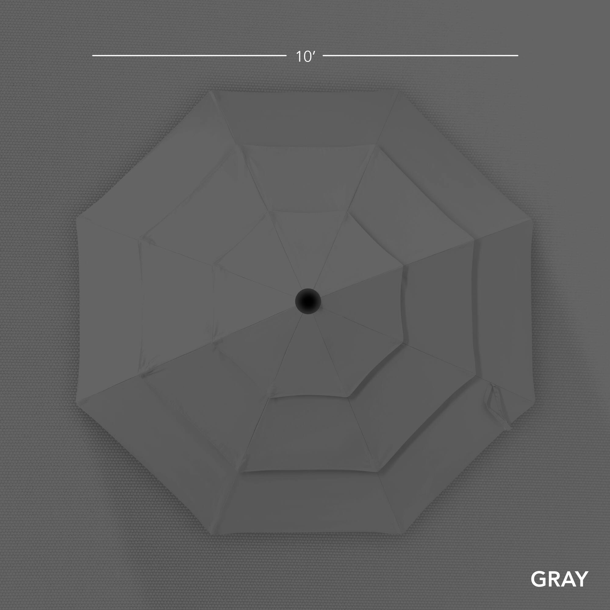 The text on the image is:

"10' GRAY"
