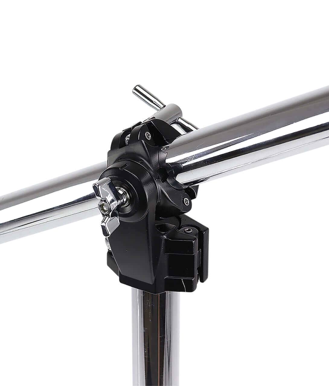 Alt View 2. Gibraltar Hardware - 1.5" Adjustable Drum Rack T Clamp, Versatile Extension Connector with Up to 180° Tilt for Custom Rack Builds.
