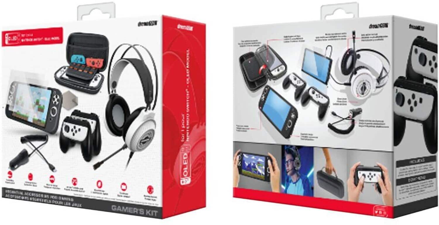 dreamGEAR - Gamer's Kit Essential Accessories OLED - Multicolor