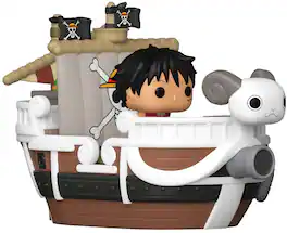 Funko - Bitty POP! Ride: One Piece, Monkey D. Luffy and The Going Merry - COLLECTIBLES - Multicolor