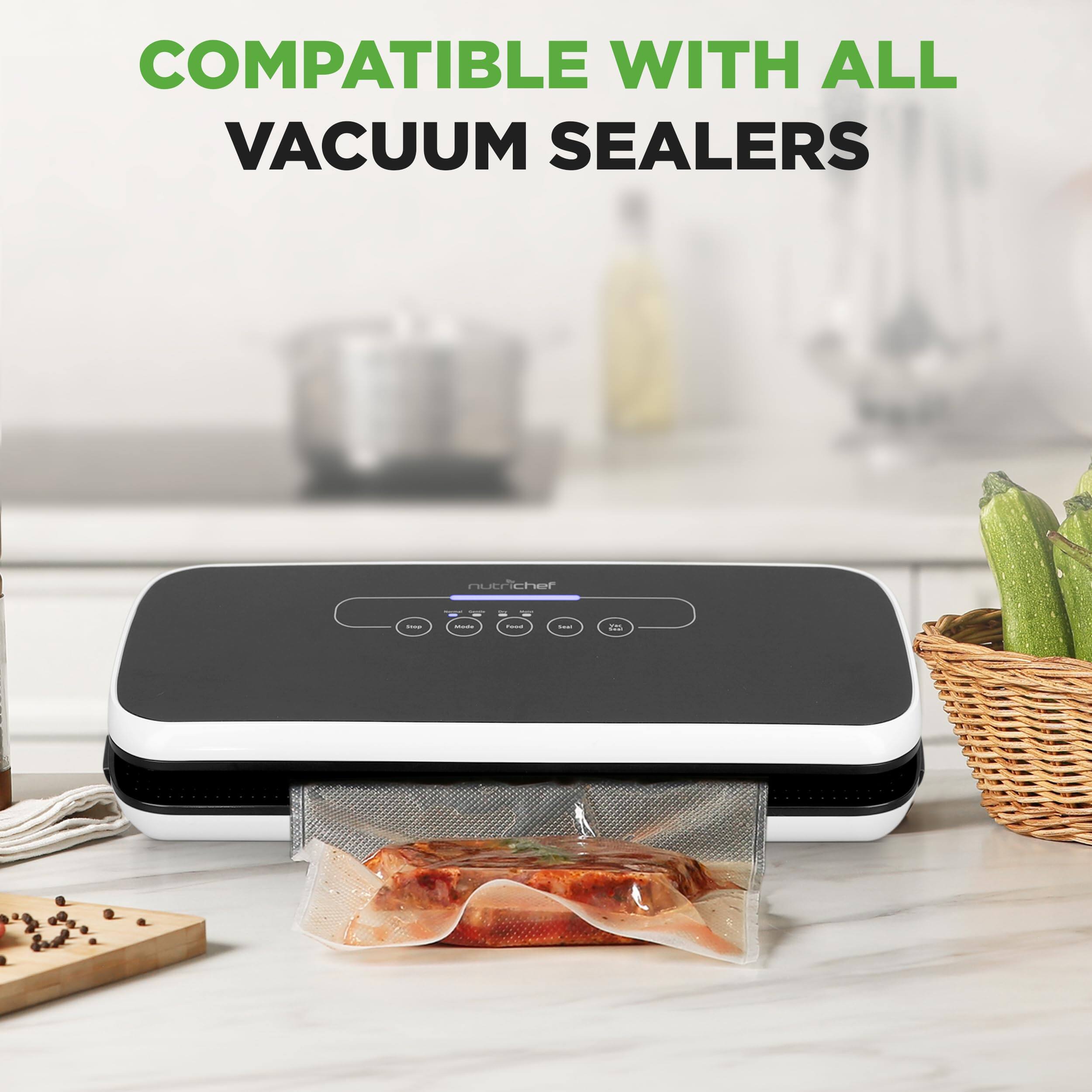 COMPATIBLE WITH ALL VACUUM SEALERS
