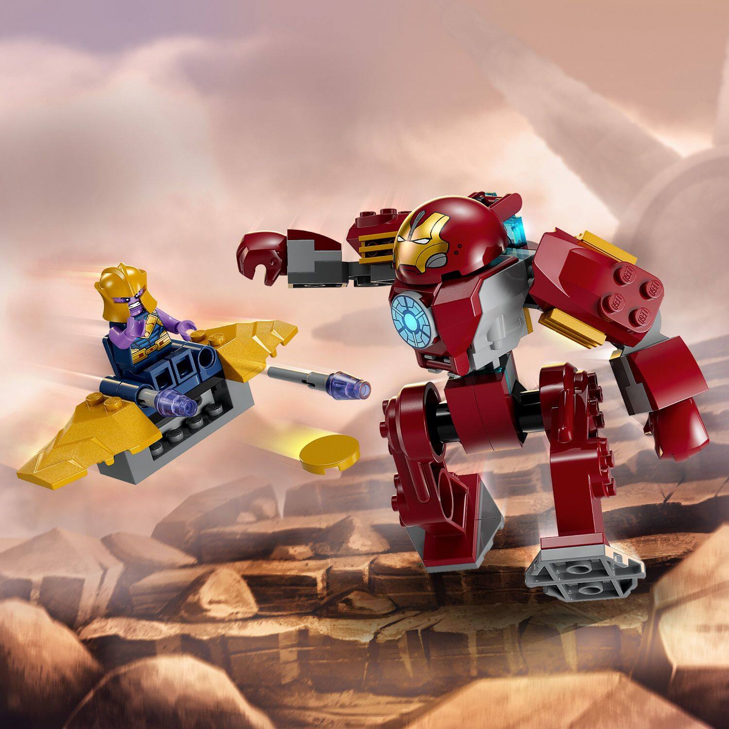 Alt View 13. LEGO - Marvel Iron Man Hulkbuster vs. Thanos 76263.