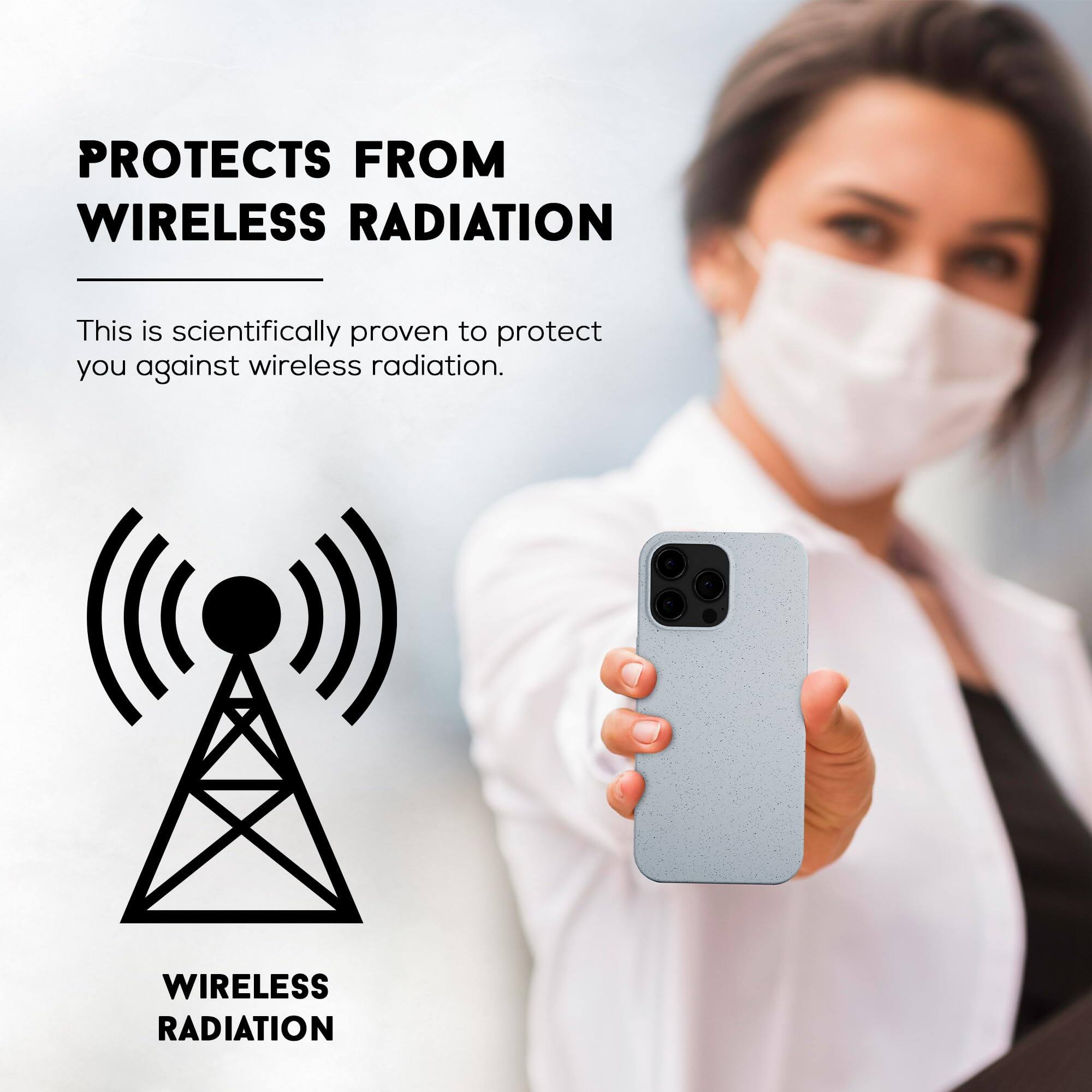 PROTECTS FROM WIRELESS RADIATION

This is scientifically proven to protect you against wireless radiation.

WIRELESS RADIATION