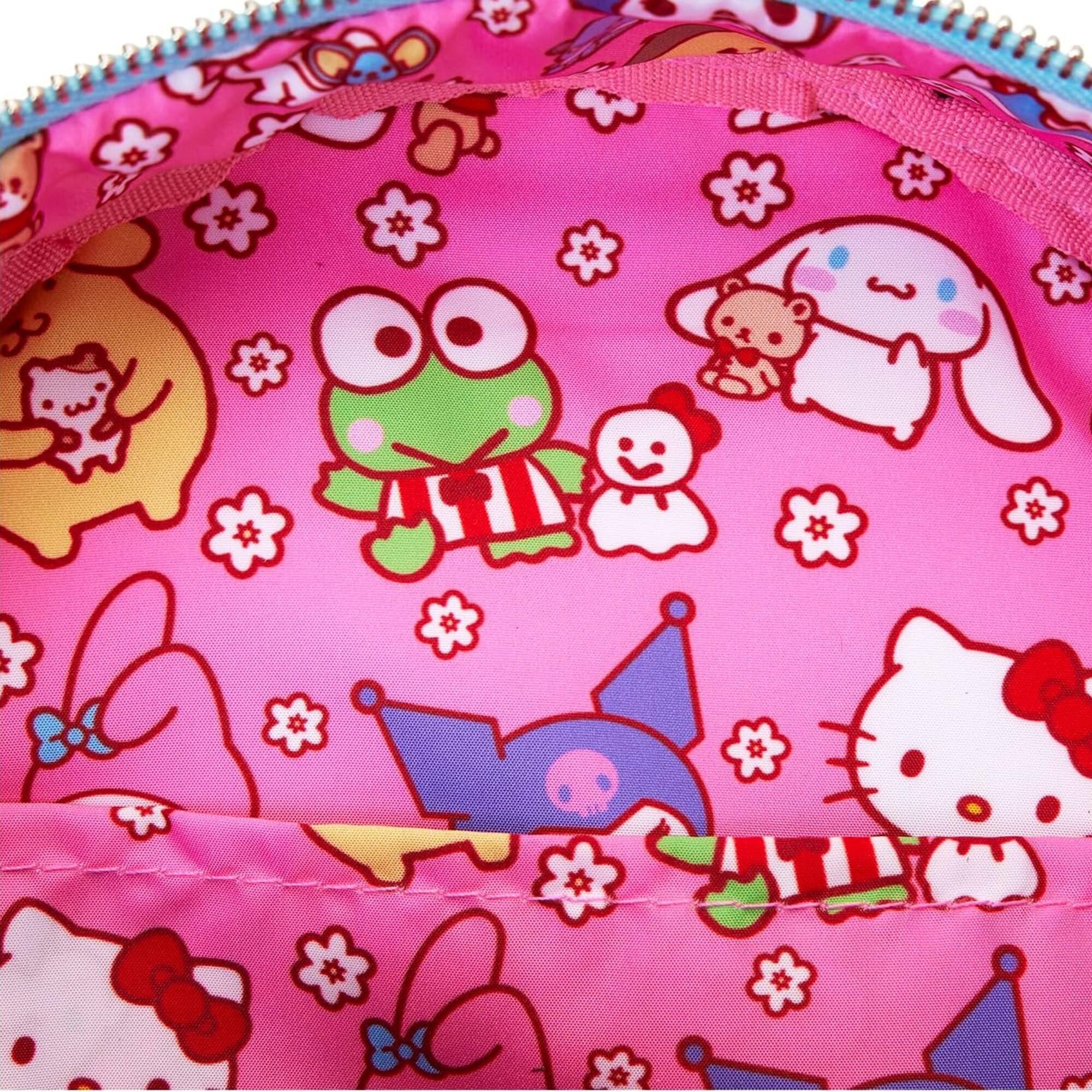 Alt View 5. LoungeFly - Loungefly Sanrio Hello Kitty & Bear Mini Backpack - Multicolored.