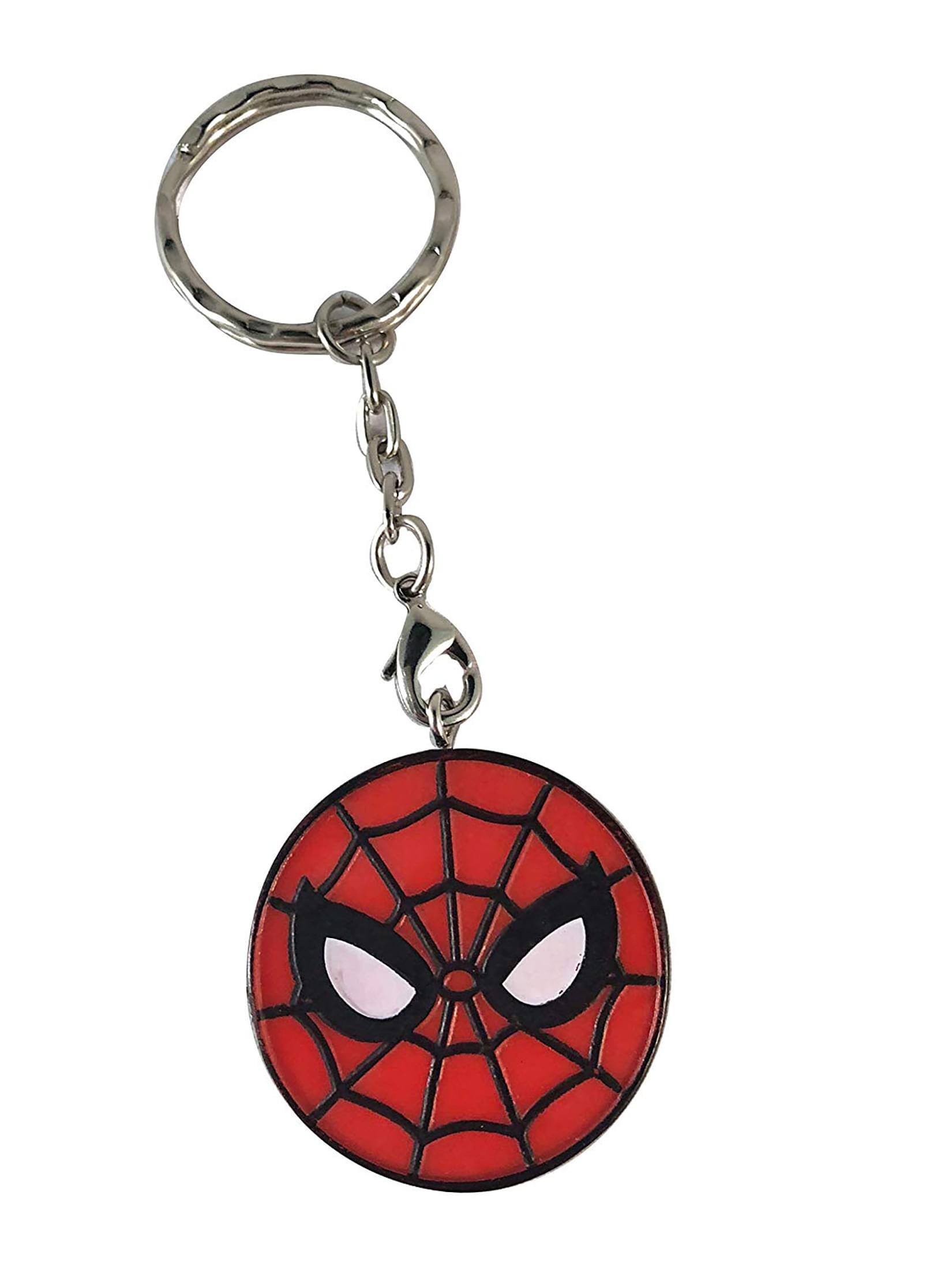 Alt View 2. Marvel - Marvel Spider-Man Finders Keypers Statue | Official Spider-Man Key Holder Figure - Red/Black.
