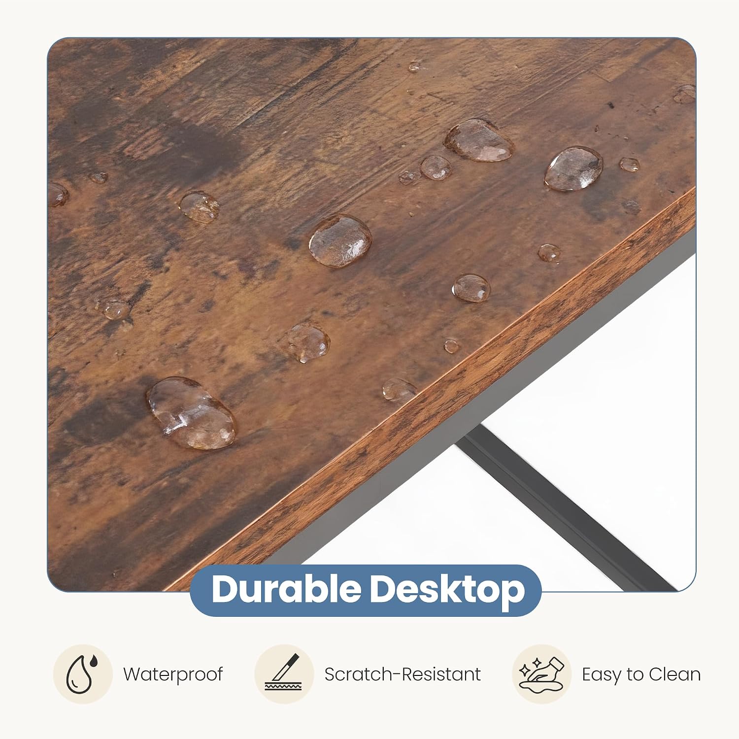 Durable Desktop Waterproof Scratch-Resistant Easy to Clean