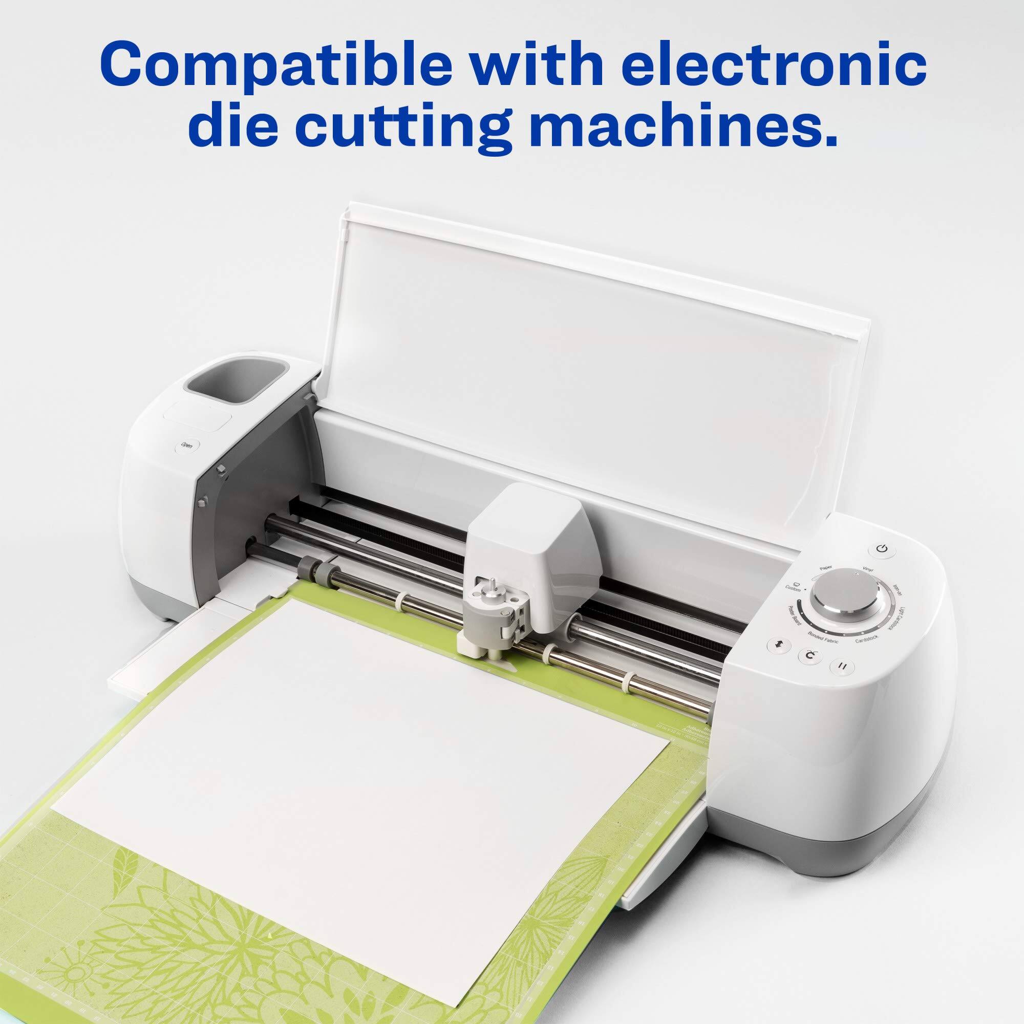 Compatible with electronic die cutting machines.
