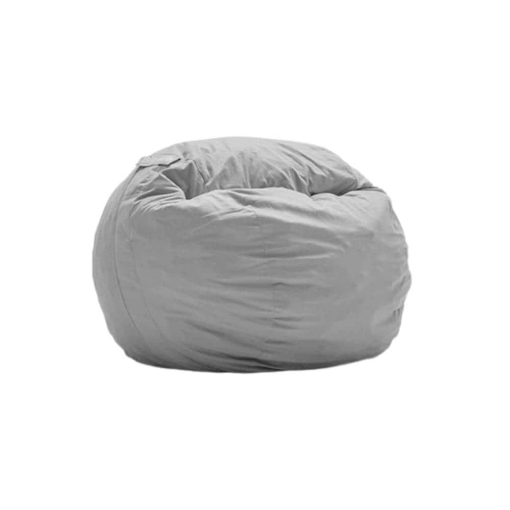 Essen Blissed - 3-FOOT BIG BEAN BAG CHAIR - Gray