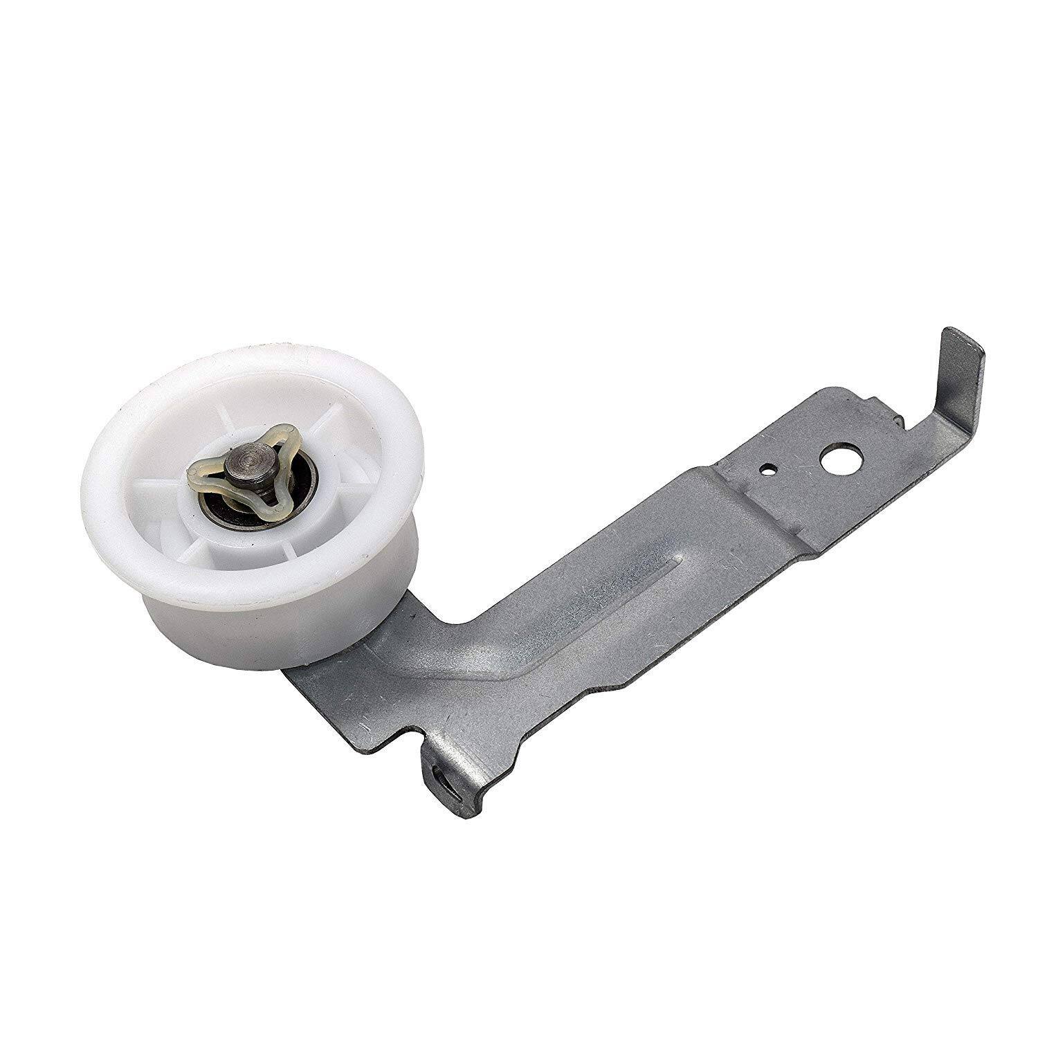 Left. HQRP - Dryer Idler Pulley Wheel and Bracket Assembly Replaces DC93-00634A compatible with Samsung Kenmore.