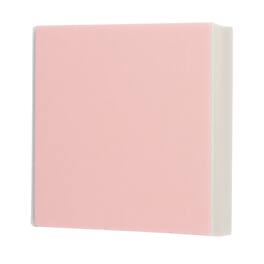 Unique Bargains - 3.2x3.2 Inch Hardcover Pocket Watercolor Sketchbook, 50/100pg 230GSM Blank Travel Journal for Drawing & Painting - Pink