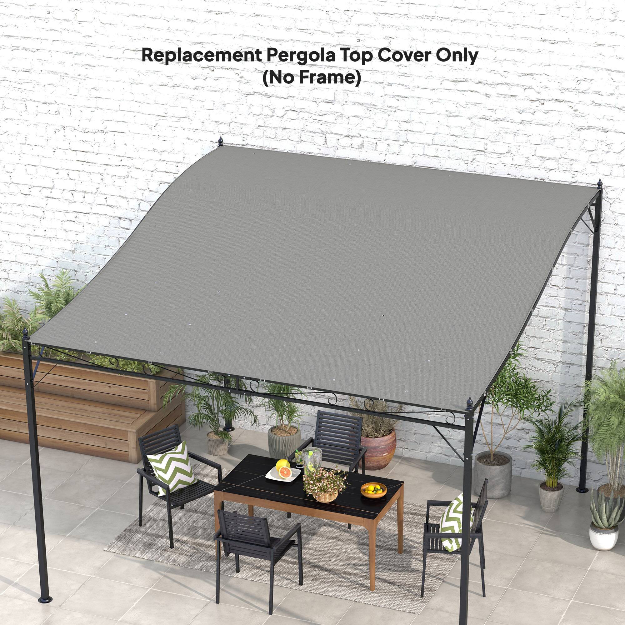 Replacement Pergola Top Cover Only (No Frame)