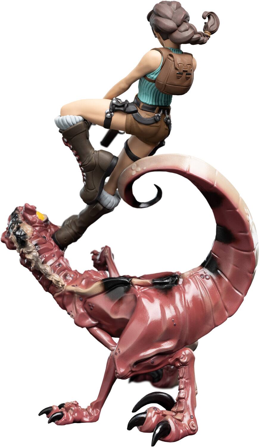 Alt View 2. Weta Workshop - WETA Workshop Mini Epics - Tomb Raider - Lara Croft & Raptor   - COLLECTIBLES - Multicolor.