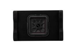 KICKER - Solo-Baric L7T 10" Single-Voice-Coil 2-ohm Down Firing Enclosure Subwoofer - Black