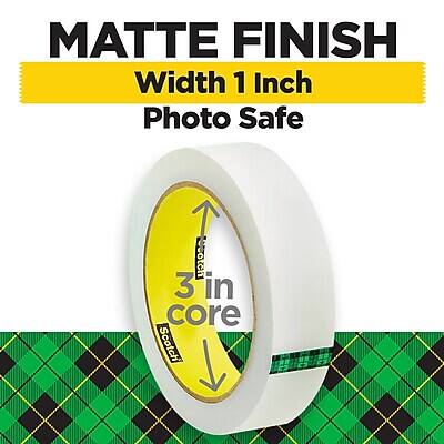 MATTE FINISH  
Width 1 Inch  
Photo Safe  

3 in core  
Special