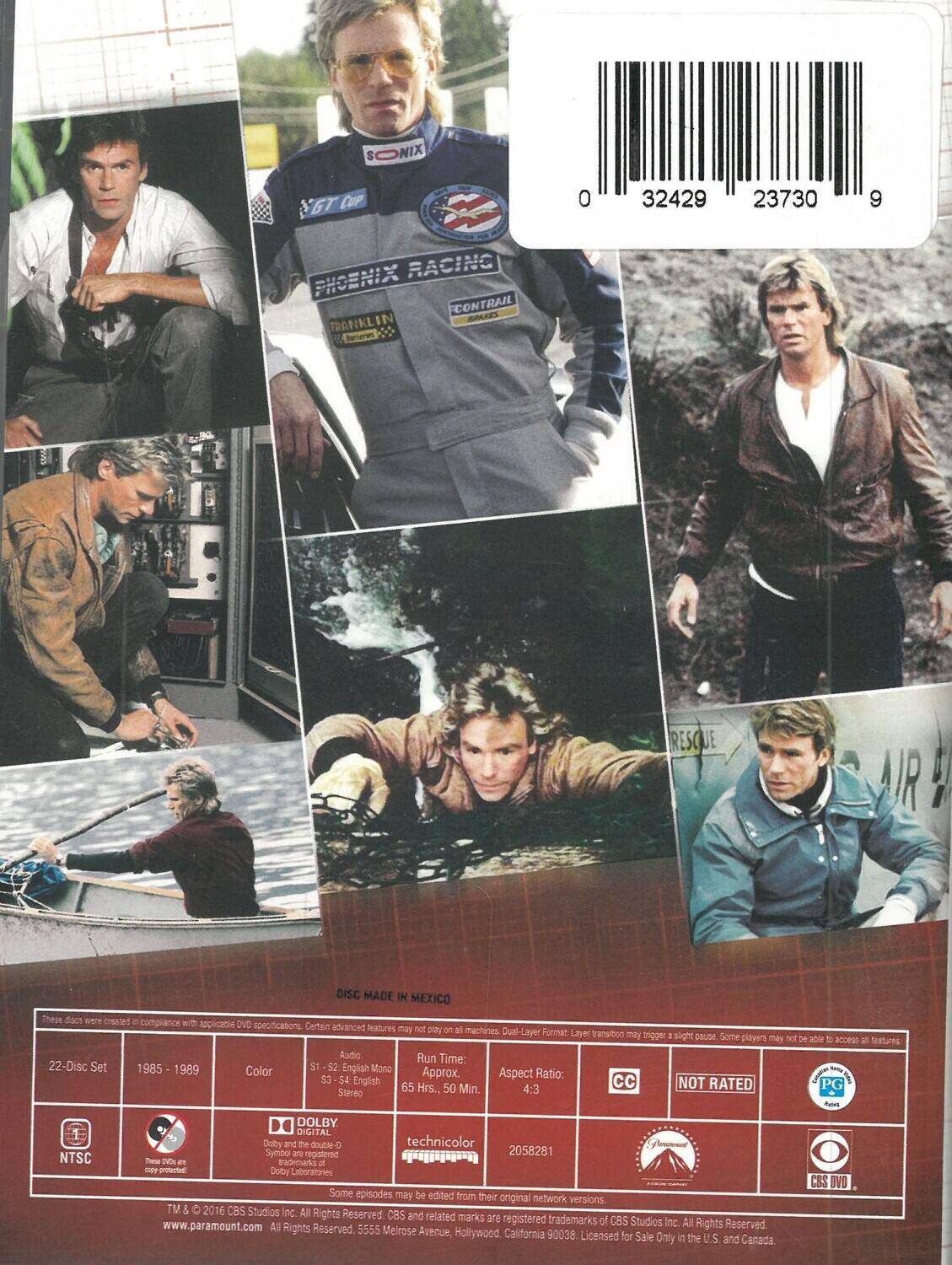 Alt View 1. MacGyver: Seasons 1 - 4   - DVD.