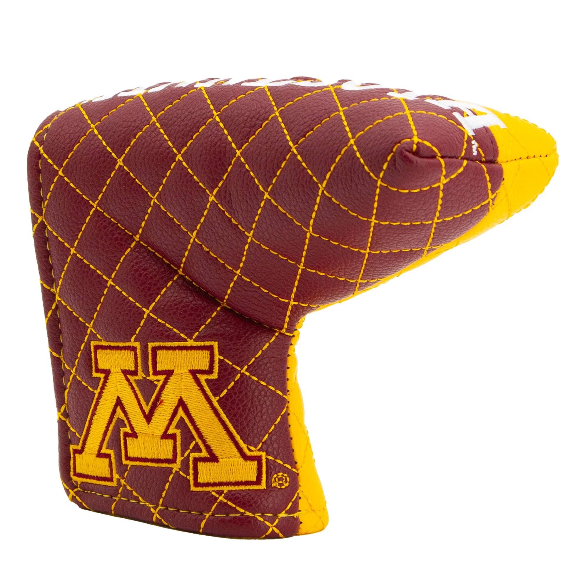 Alt View 2. Team Golf - Minnesota Golden Gophers Quilted Blade Putter Cover - Multicolor.