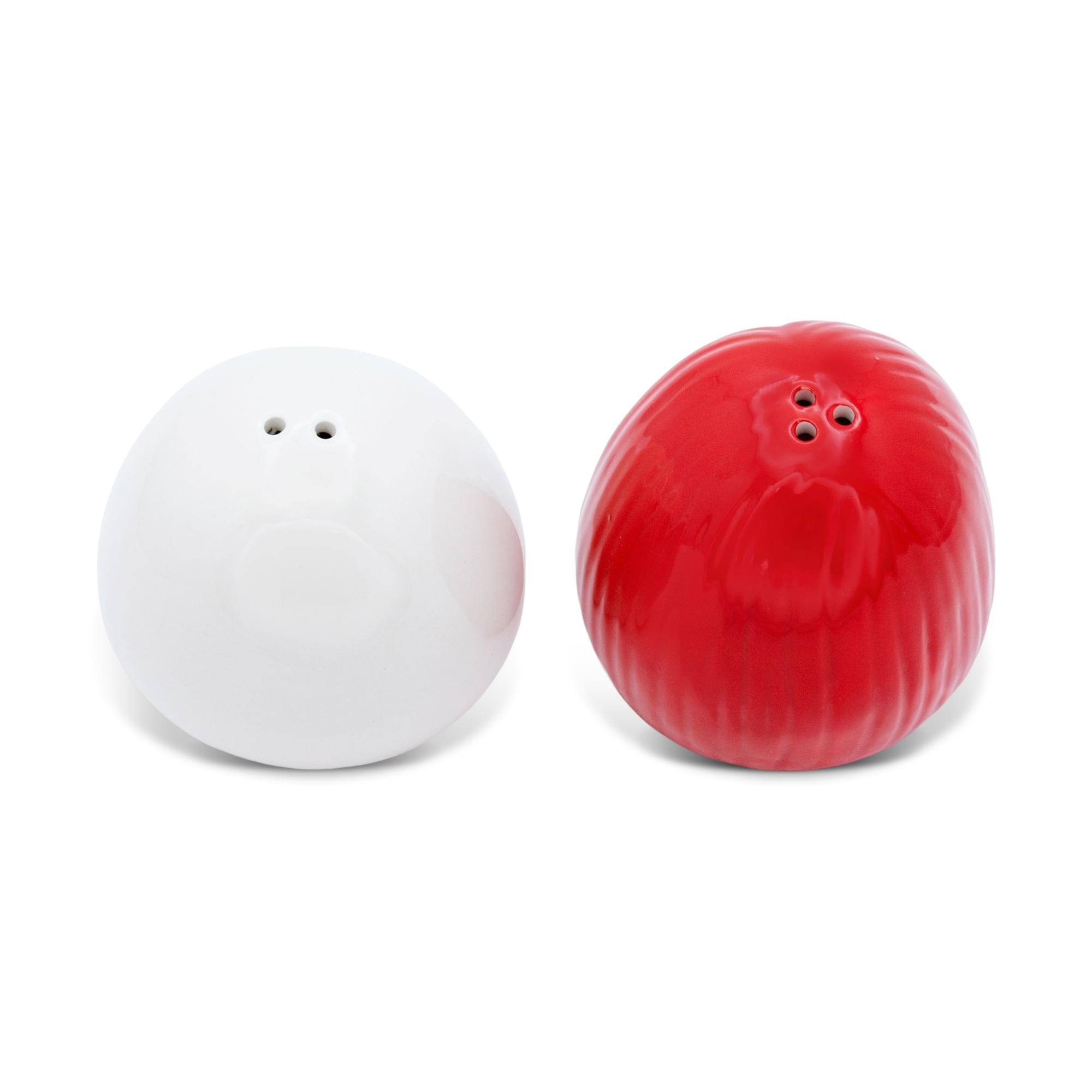 Alt View 1. Disney - Disney The Nightmare Before Christmas Jack and Sally Salt and Pepper Shaker Set - White.