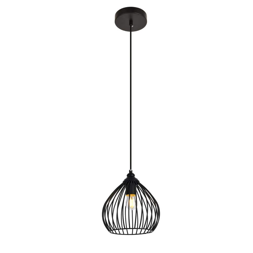 Living District - Sayer Collection Pendant D7.9 H8.9 Lt:1 Finish - Black price history on PriceWatchPro