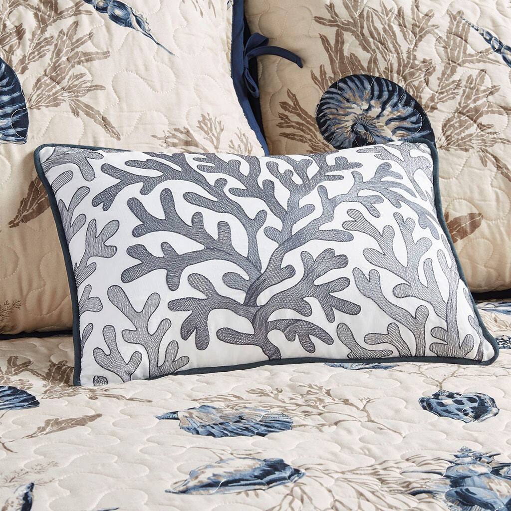 Alt View 3. Gracie Mills - Gracie Mills Villanueva 6-Piece Reversible Daybed Cover Set - Blue.