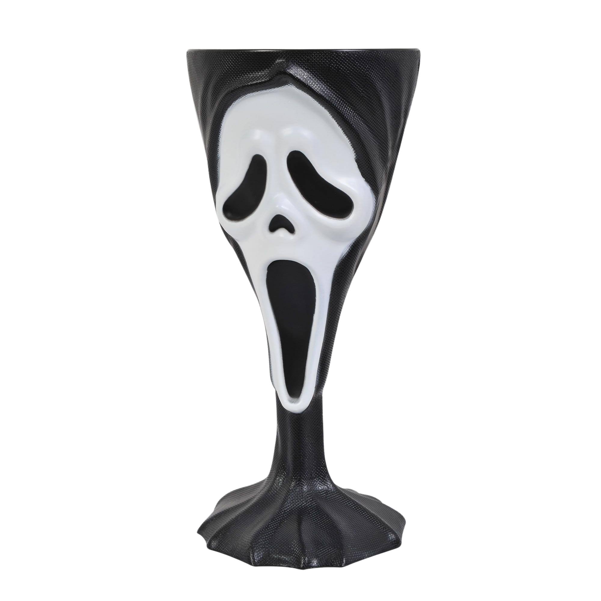 Front. Funworld - Scream Ghost Face Drinking Goblet - Black.