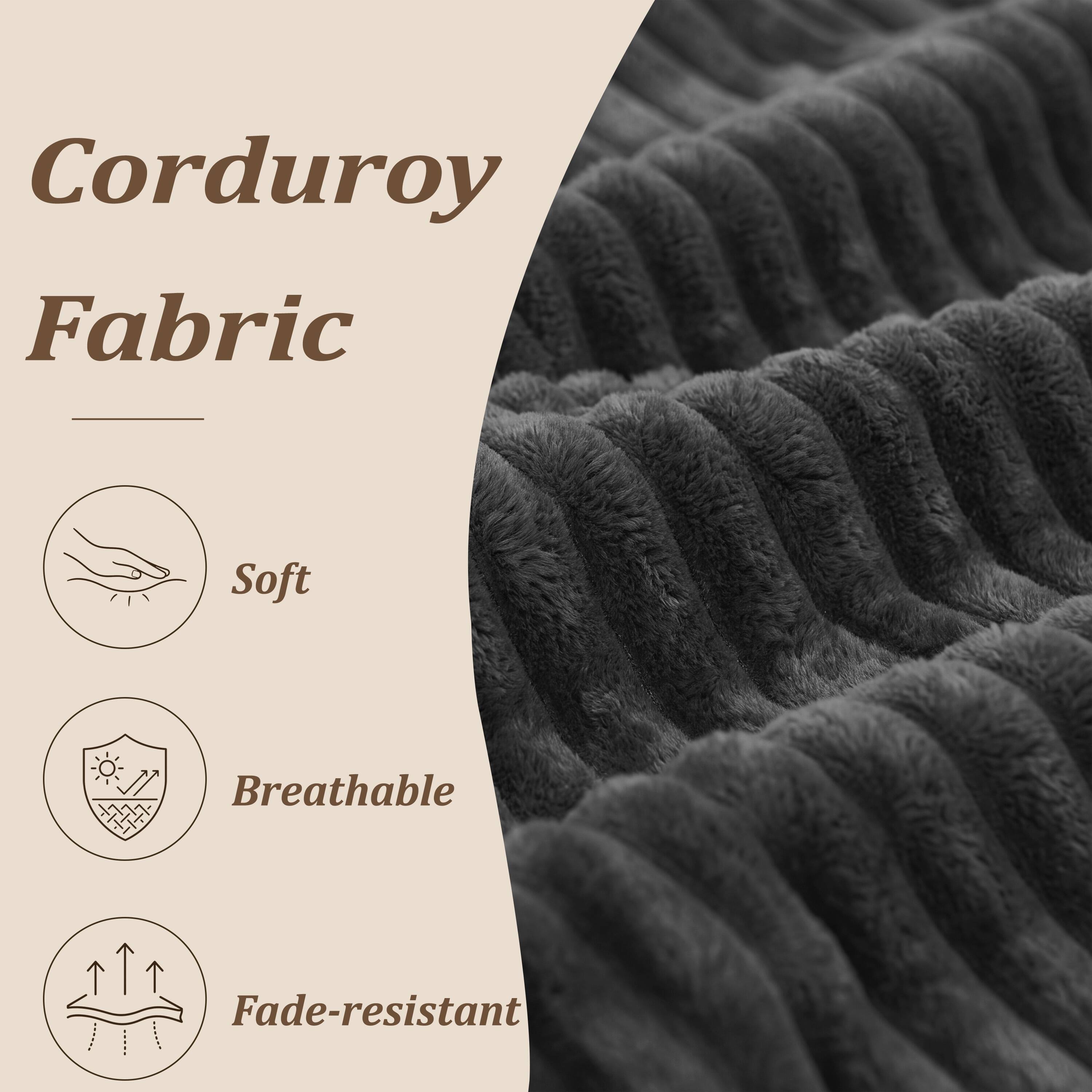 Corduroy Fabric

- Soft
- Breathable
- Fade-resistant