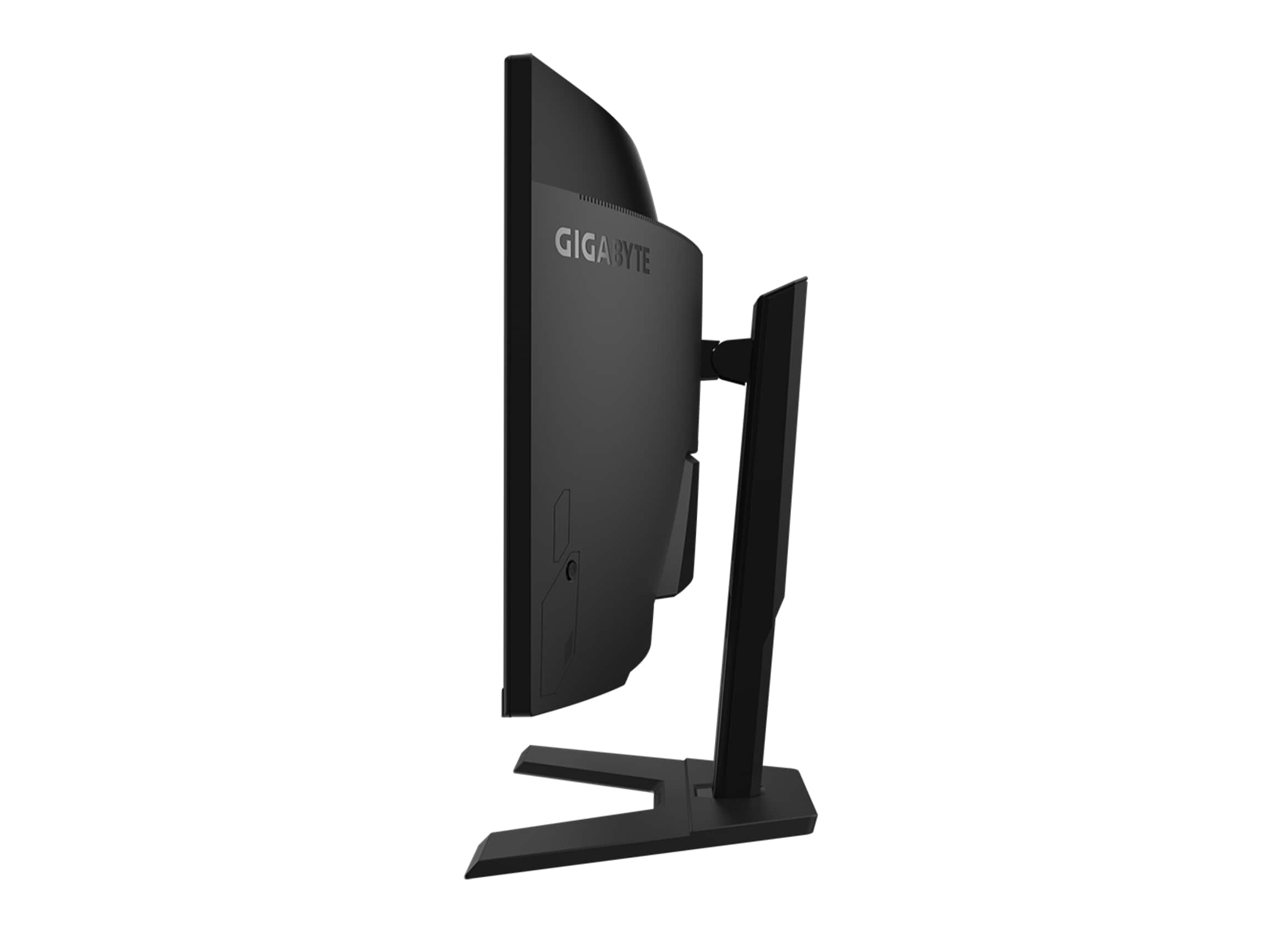 Alt View 14. GIGABYTE - GS34WQC 34" LED WQHD FreeSync Premium Curved Gaming Monitor with HDR (HDMI, DisplayPort) - Black.