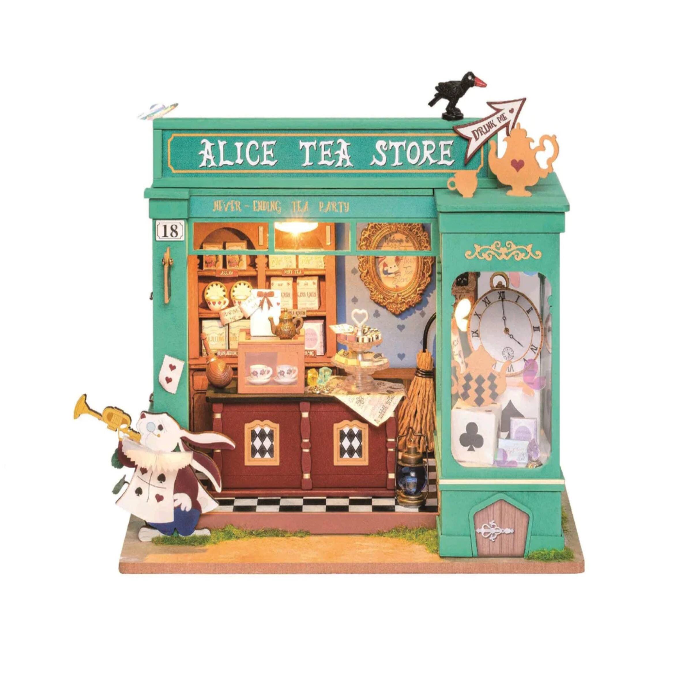 ALICE TEA STORE  
18  
NEVER-ENDING TEA PARTY