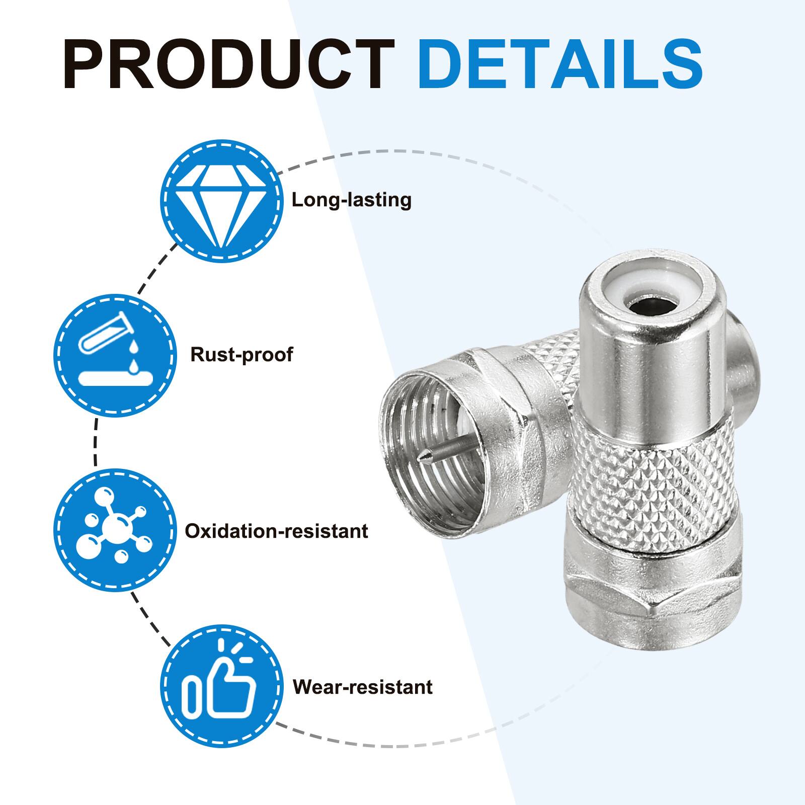 PRODUCT DETAILS

- Long-lasting
- Rust-proof
- Oxidation-resistant
- Wear-resistant