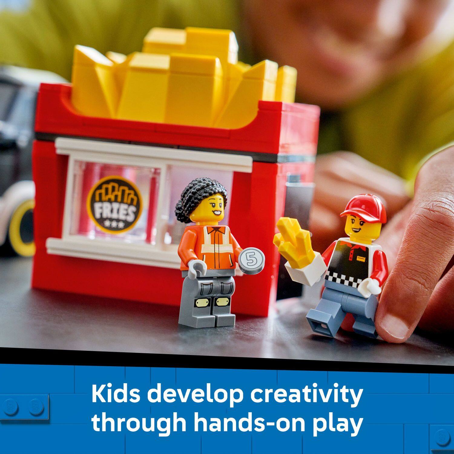 Kids develop creativity through hands-on play