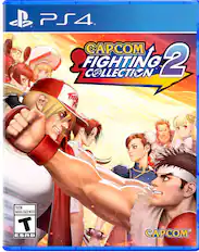 PS4 CAPCOM FIGHTING 2 COLLECTION FATAL TEEN ADOLESCENTS T ESRB CAPCOM