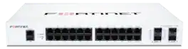 Fortinet - FortiSwitch 124F 24-Port GE Switch with 4 10G SFP+ Uplinks (FS-124F)