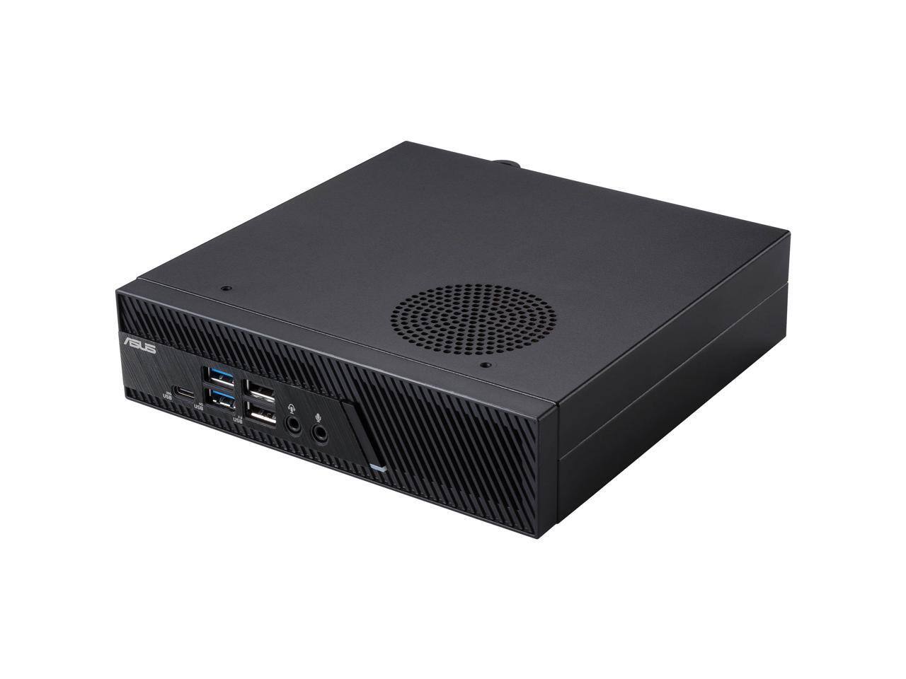Alt View 2. ASUS - ASUS PB63-SYS382PXTLR-O - Intel i3-14100 - 8GB DDR5 - 256GB SSD - Win 11 Pro - Intel UHD - Wi-Fi 6 - BT5.2 - Black.