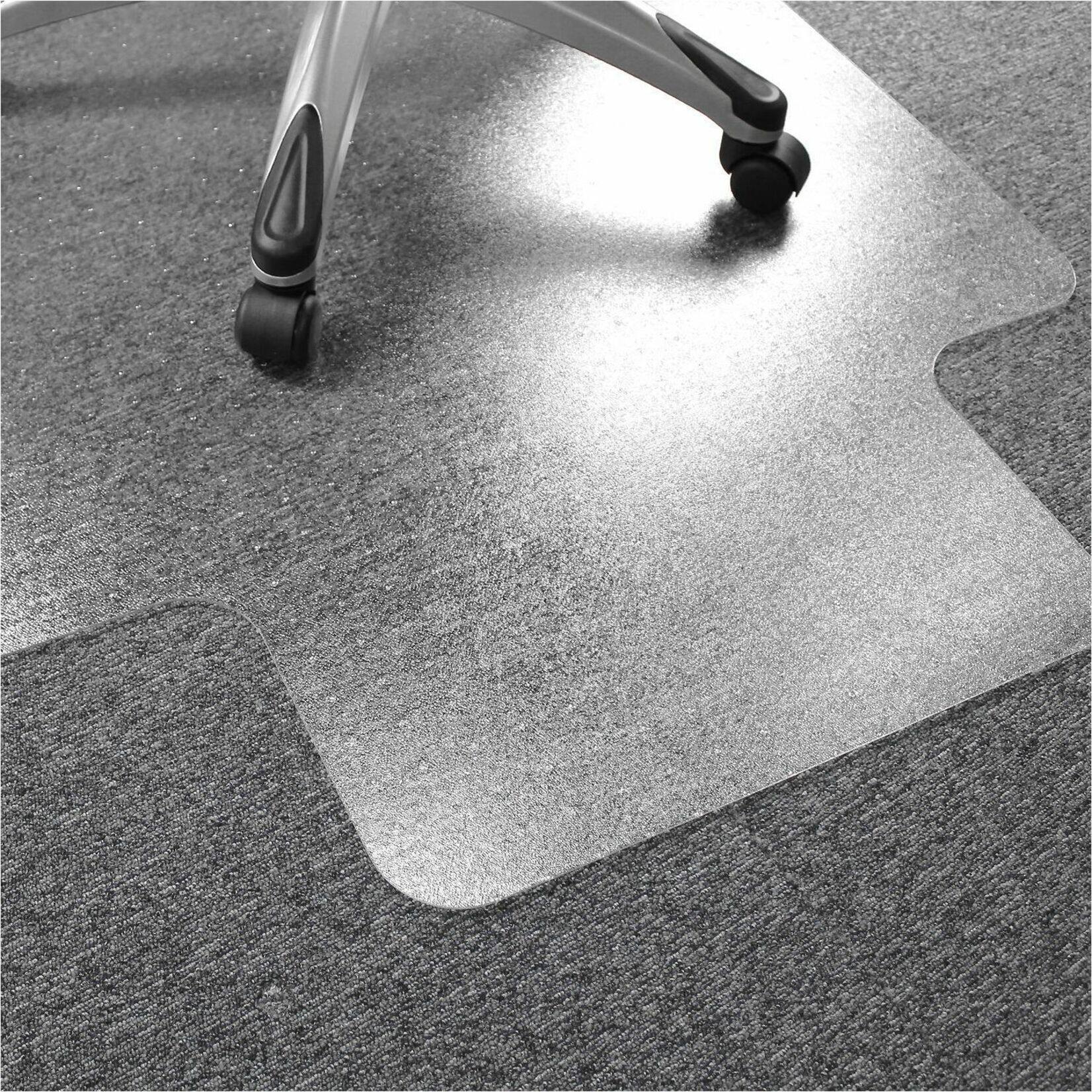Alt View 18. Floortex - Ultimat Polycarbonate Lipped Chair Mat for Carpets over 1/2'' - 35'' x 47'' - Clear.
