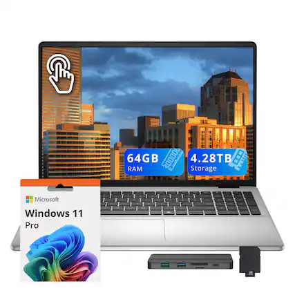 64GB RAM
4.28TB Storage
Microsoft Windows 11 Pro