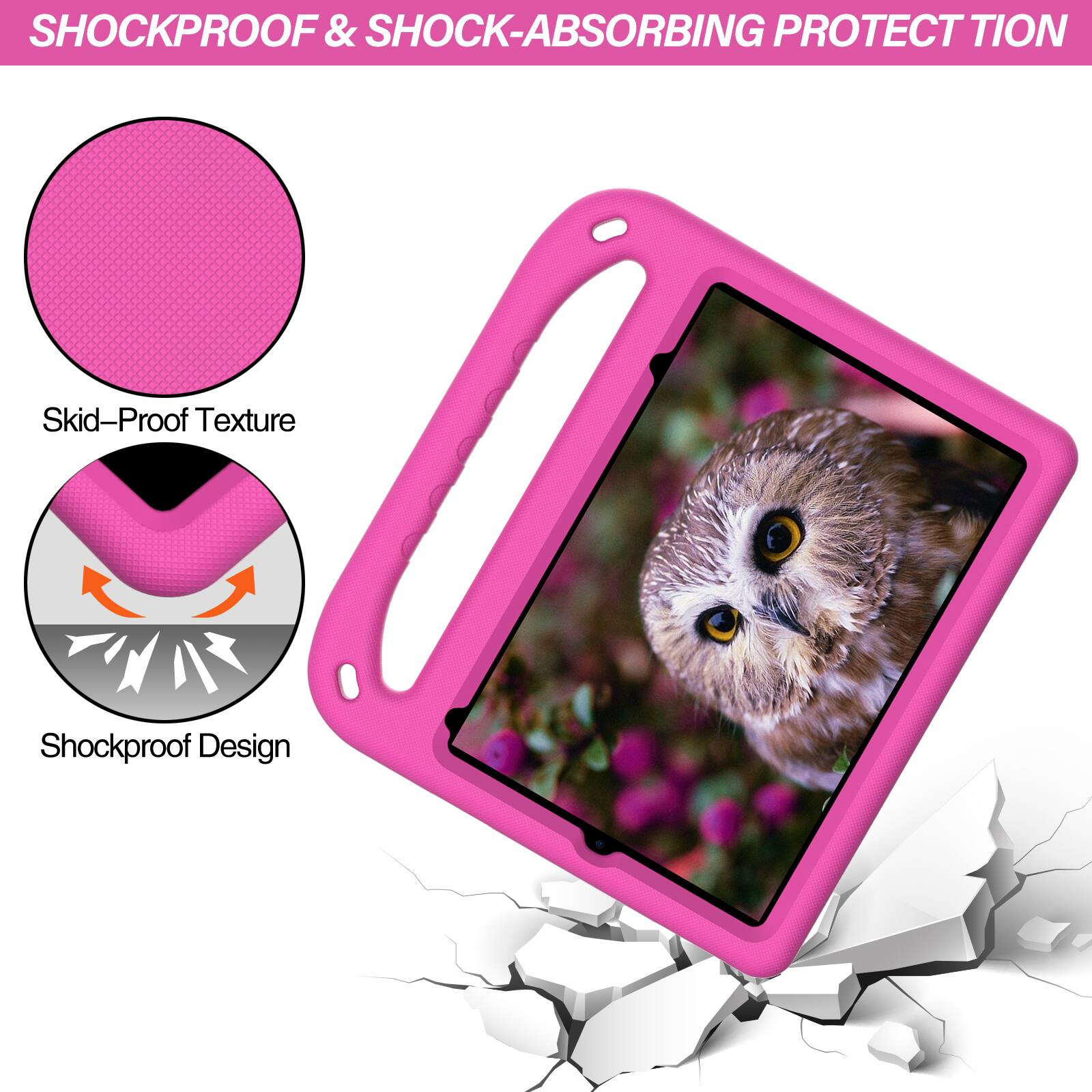 SHOCKPROOF & SHOCK-ABSORBING PROTECTION

Skid-Proof Texture

Shockproof Design