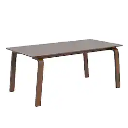 Manhattan Lane - Iken Dining Table, 71 Inch Rectangular Top in Solid Wood - Walnut Brown