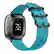 Front. Stock Preferred - Watch Band For Fitbit Versa 4 3 /Sense 2 1 Soft Woven Nylon Sport Wrist Bands Green - Green.