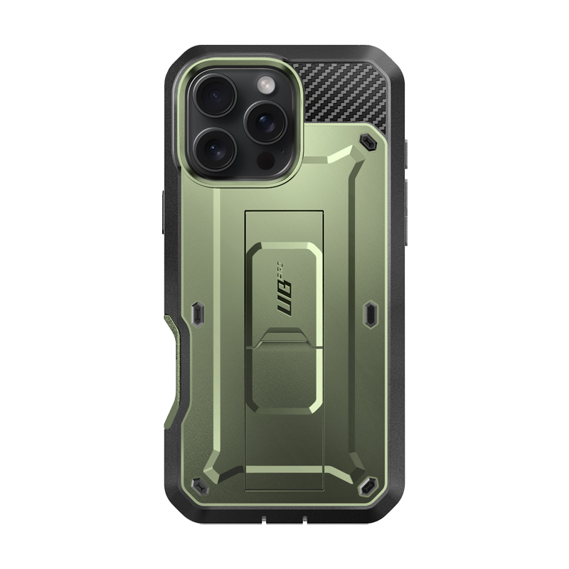 SUPCASE - iPhone 16 Pro Max 6.9 inch Unicorn Beetle PRO Rugged Case - Dark Green